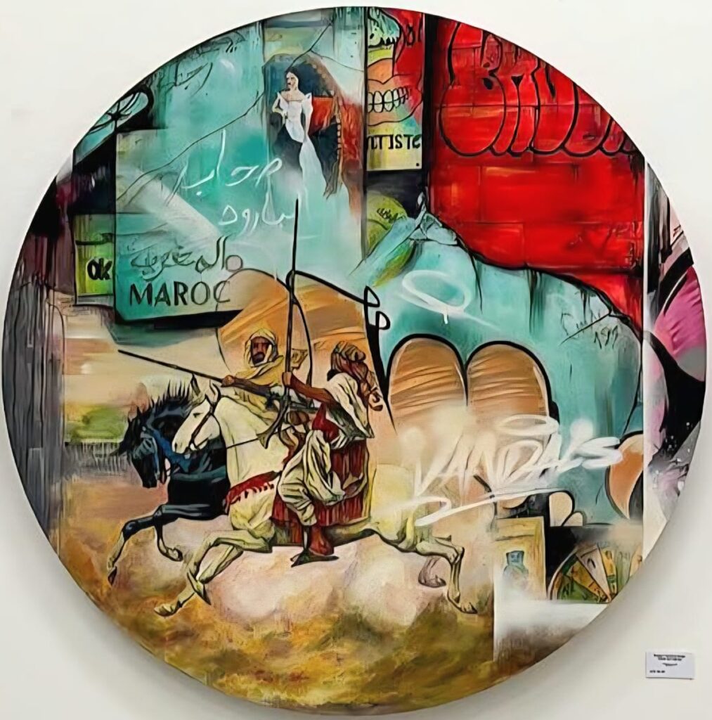 Fresque CasaMouja Amin Brush — street art Casablanca