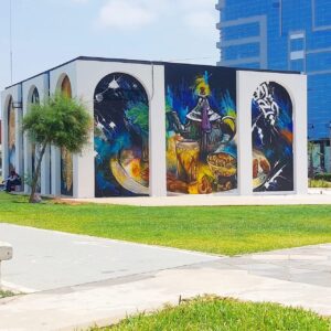 big wall festival tableau