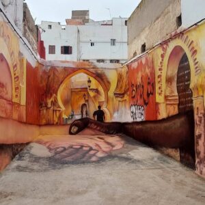 big wall festival national maroc 3d art