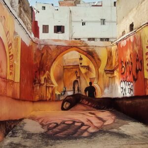 big wall festival national maroc 3d art 5